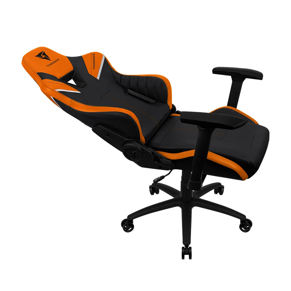 Кресло геймерское ThunderX3 TC5, регулировка высоты, подлокотник, 150 кг, Tiger-Orange (TC5-TIGER ORANGE) фото