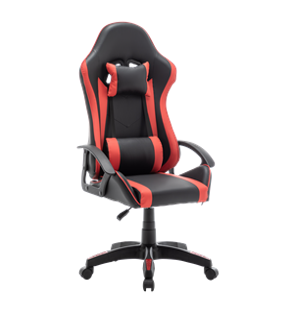 Игровое кресло Eco Estelar Gamer (M) красный (CH09-24) фото