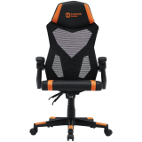Игровое кресло Canyon Flow Mesh Black Orange (CNE-MCH01) фото