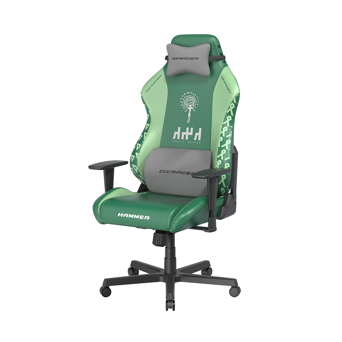 Игровое компьютерное кресло DX Racer Hammer Steppe edition (GC/LHE23LTALTD/QZQ.E) фото