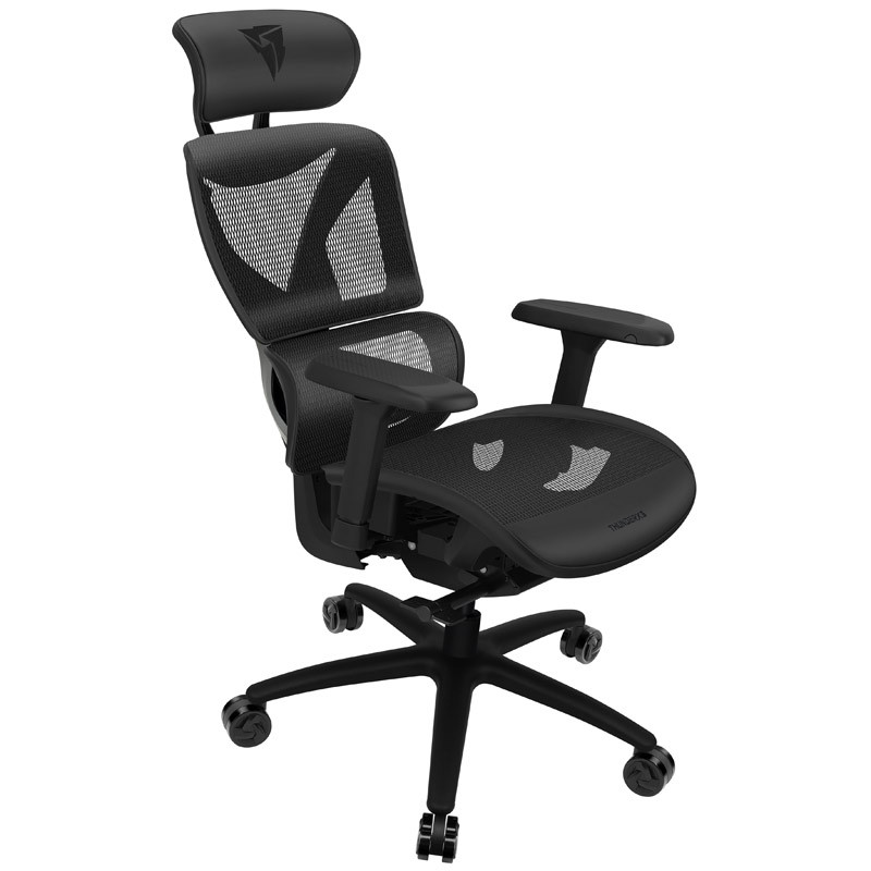 Игровое кресло ThunderX3 XTC-Mesh Black (TEGC-3054101.11) фото