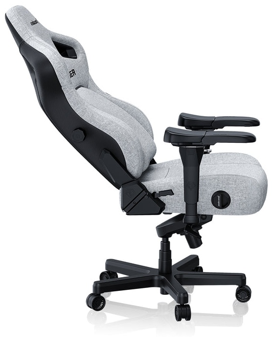 Игровое кресло AndaSeat Kaiser 4XL серый (AD12YDDC-XLL-20-G-CF) фото