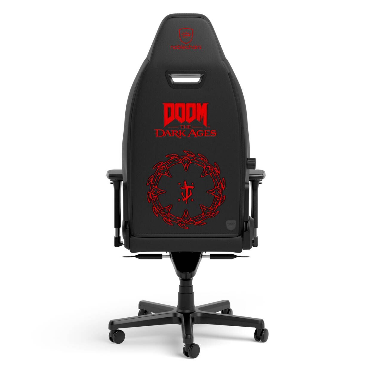 Игровое кресло Noblechairs LEGEND Gaming Chair - DOOM the Dark Ages Edition (NBL-LGD-PU-DDA) фото