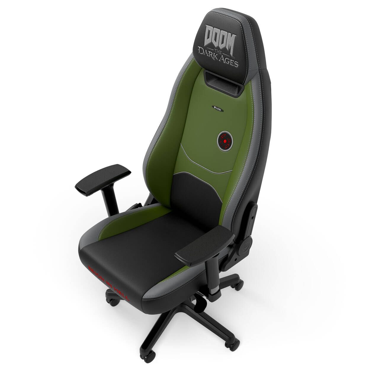 Игровое кресло Noblechairs LEGEND Gaming Chair - DOOM the Dark Ages Edition (NBL-LGD-PU-DDA) фото