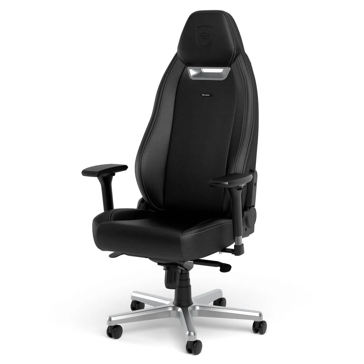 Игровое кресло Noblechairs LEGEND Gaming Chair - Silver Edition (NBL-LGD-PU-XXV) фото
