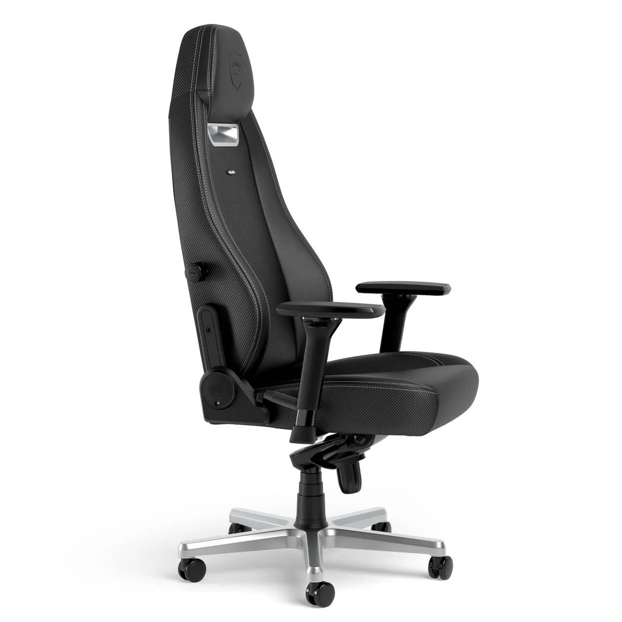Игровое кресло Noblechairs LEGEND Gaming Chair - Silver Edition (NBL-LGD-PU-XXV) фото
