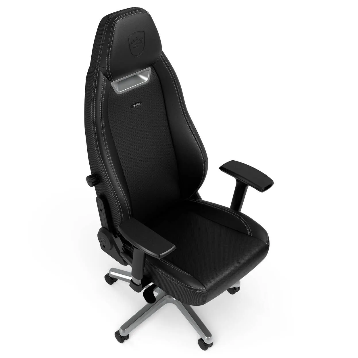 Игровое кресло Noblechairs LEGEND Gaming Chair - Silver Edition (NBL-LGD-PU-XXV) фото