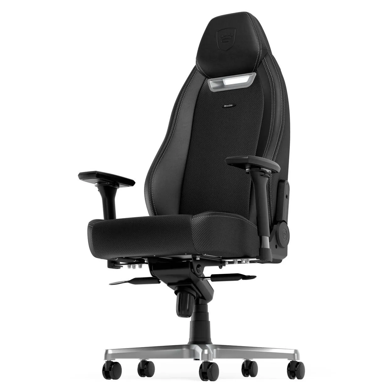 Игровое кресло Noblechairs LEGEND Gaming Chair - Silver Edition (NBL-LGD-PU-XXV) фото