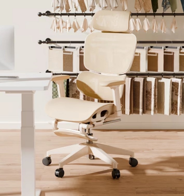 Кресло офисное FlexiSpot BS5C-PRO, Cream (BS5C-PRO) фото