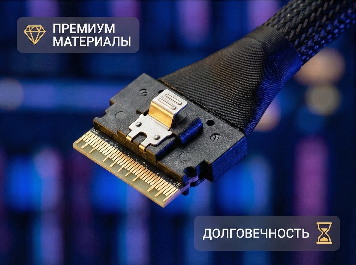 Кабель интерфейсный Supermicro CBL-SAST-1265F (CBL-SAST-1265F-85) фото