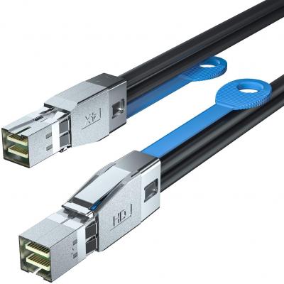 Пассивный кабель Dell 12Gb HD-Mini SAS cable, 2m, Customer Kit (470-ABDR) фото