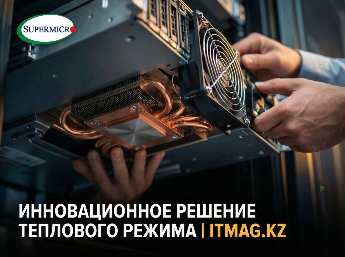 Кулер Supermicro 2U Active CPU HS, Side-mount Fan (SNK-P0074AP4) фото