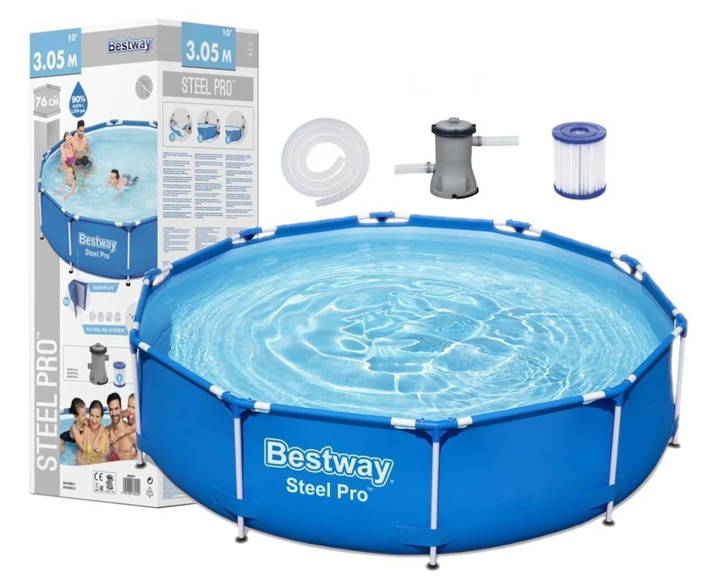  Бассейн каркасный Bestway Steel Pro (56679) фото