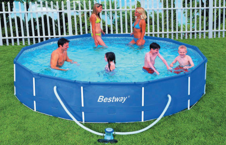 Бассейн каркасный Bestway Steel Pro Frame 56416 (56062/56416) фото