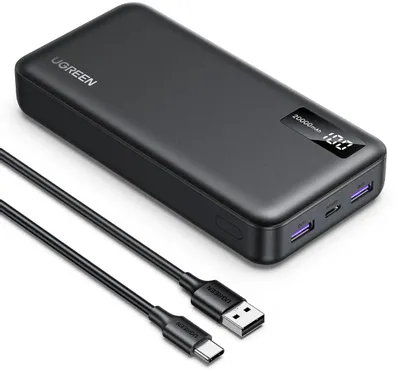 Портативный внешний аккумулятор Power bank Ugreen PB312 20000 mAh (95424B) фото
