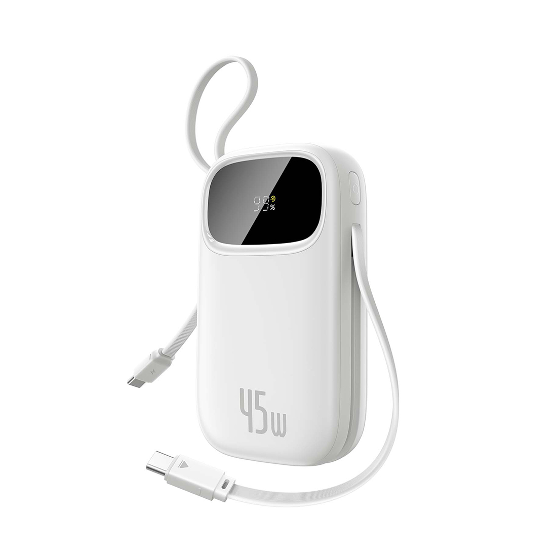 Портативный внешний аккумулятор Baseus EnerFill FC31, 10000mAh 45W - White (P10082102213-00) фото