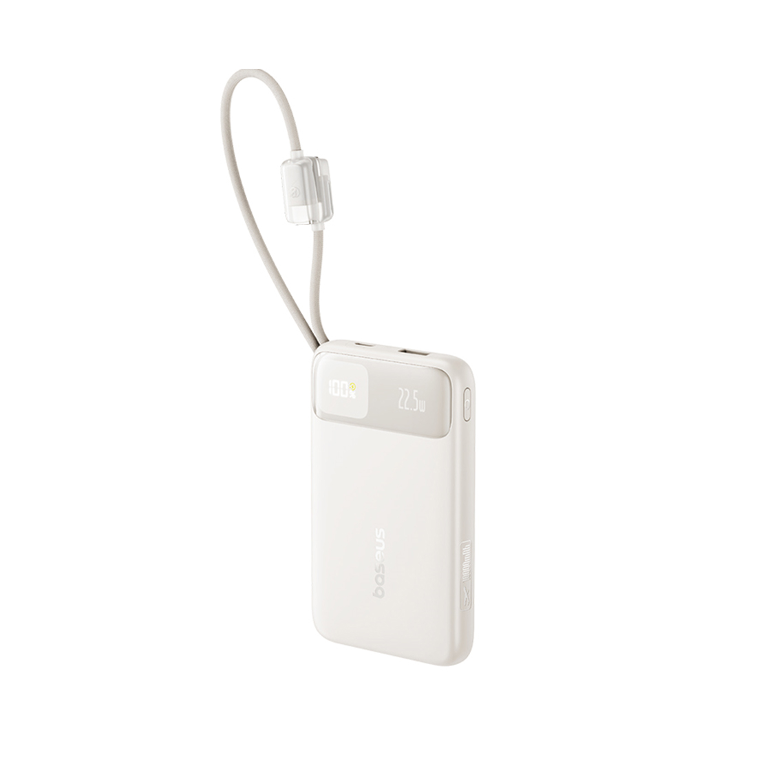 Портативный внешний аккумулятор Baseus EnerFill FC11, 10000mAh 22.5W - Beige (E0027R05) фото