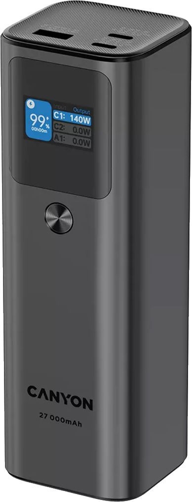 Внешний аккумулятор Canyon OnPower 2010 - Dark Grey (CNE-CPB2010DG) фото