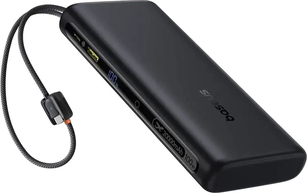 Портативный внешний аккумулятор Baseus EnerFill FC41 10000mAh 67W, Cosmic Black (E0028P00) фото