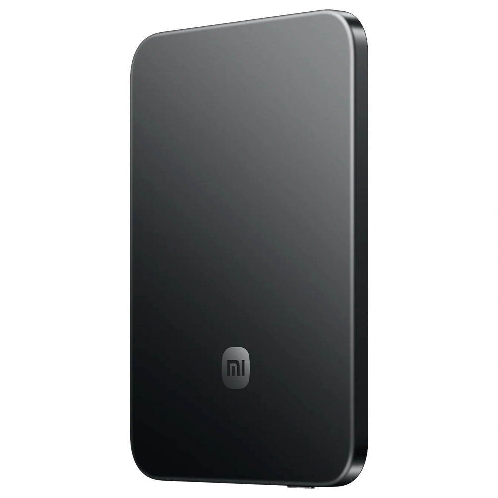Портативный внешний аккумулятор Xiaomi UltraThin Magnetic Power Bank 5000 15W - Graphite Black (MDY-20-EB-BK) фото
