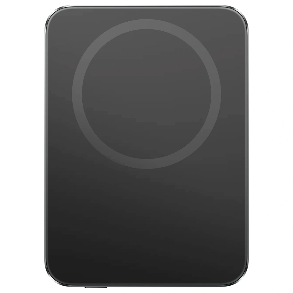 Портативный внешний аккумулятор Xiaomi UltraThin Magnetic Power Bank 5000 15W - Graphite Black (MDY-20-EB-BK) фото