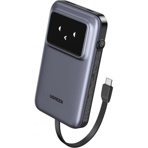 Портативный внешний аккумулятор Ugreen PB511, 10000 mAh, Black (35603B) фото