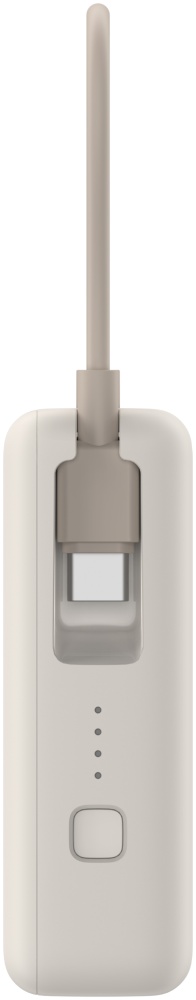 Портативный внешний аккумулятор Xiaomi 33W Power Bank 10000mAh (Integrated Cable) Tan GL  (PB1033MI-Tan) фото