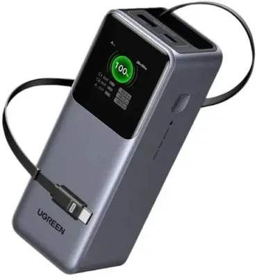 Мобильный аккумулятор Power Bank UGREEN, 20000mAh, 165W, PB726 (95670B) фото