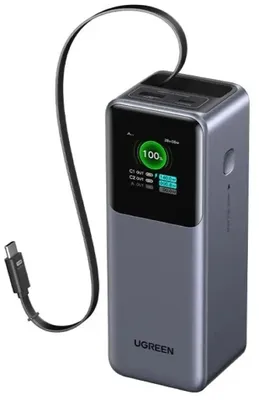 Мобильный аккумулятор Power Bank UGREEN, 20000mAh, 165W, PB726 (95670B) фото