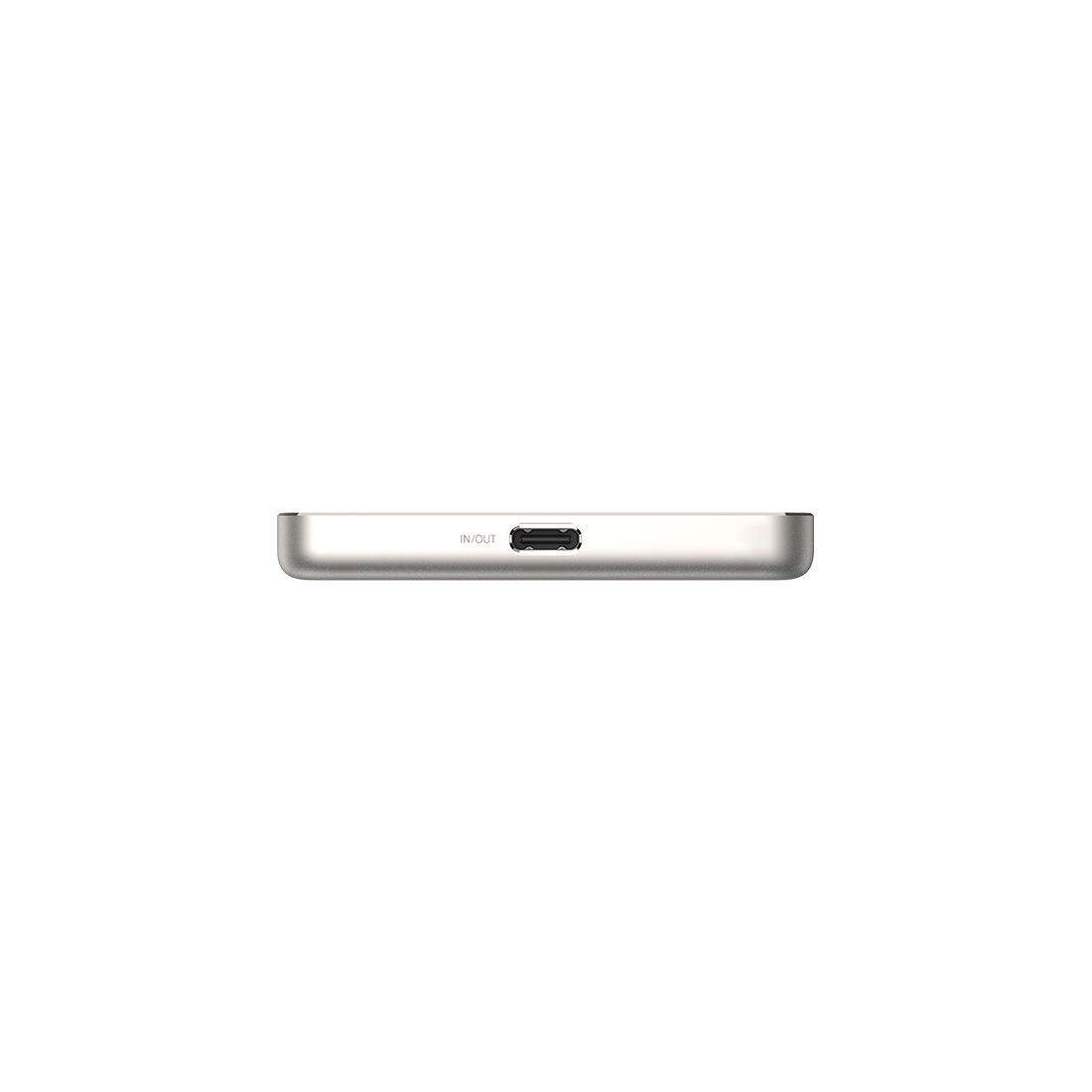 Портативный внешний аккумулятор Xiaomi Super Slim Magnetic Power Bank 5000 Gold (WPB0507S-GL) фото