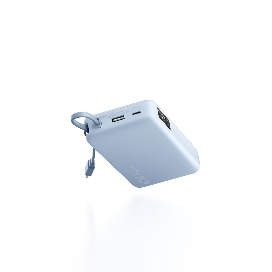 Портативный внешний аккумулятор Xiaomi 67W Power Bank 20000 Ice Blue (PB2067) фото