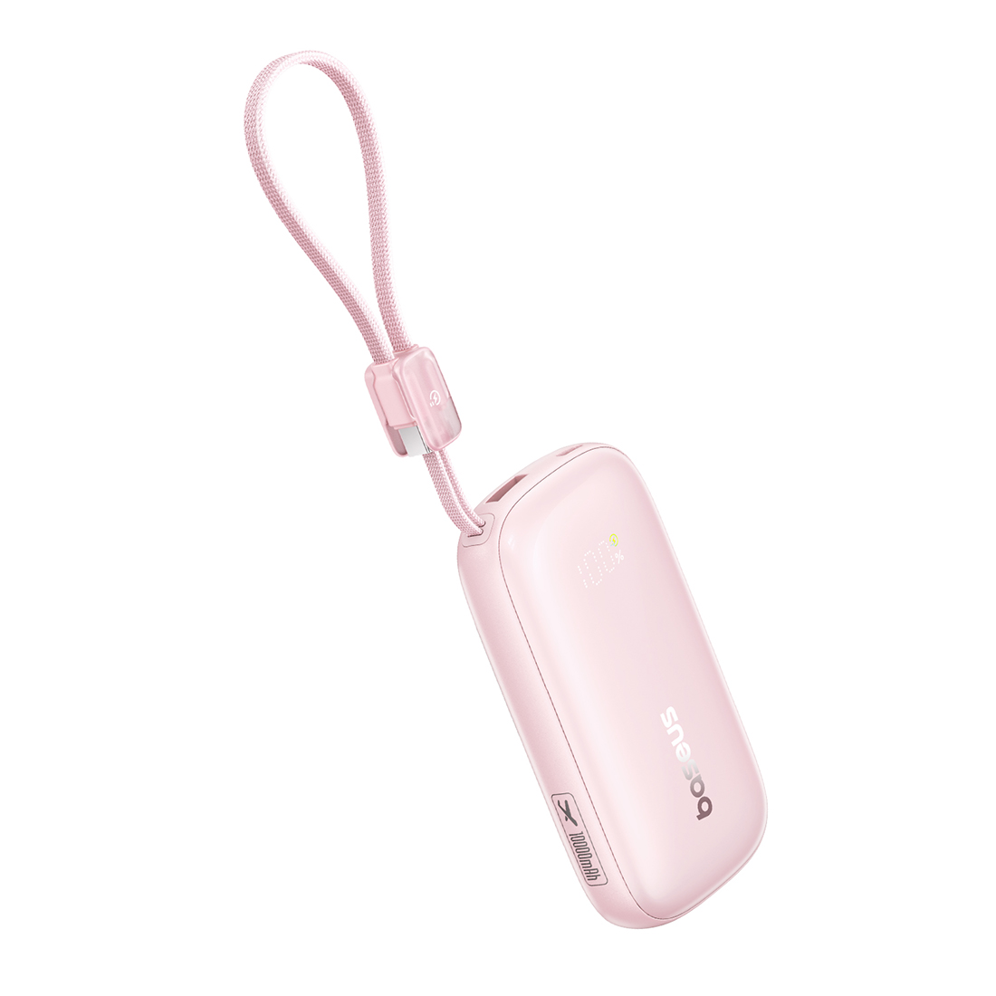Портативный внешний аккумулятор Baseus EnerFill FC21 Qpow 3 Ultra, 10000mAh 45W - Pink (E0027Q02) фото