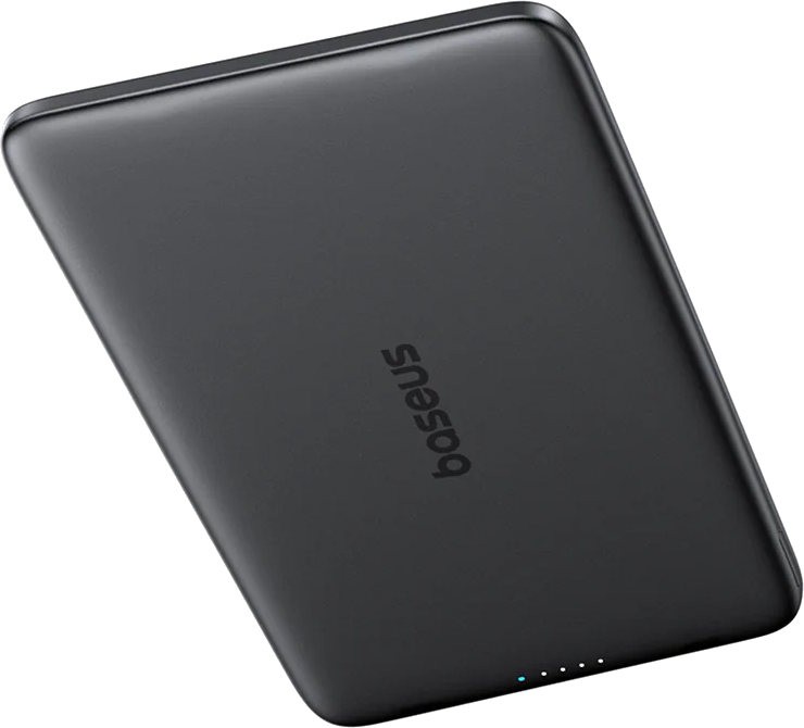 Портативный внешний аккумулятор Baseus PicoGo AM41 Ultra-Slim, 5000mAh 20W - Cosmic Black (E0026700) фото