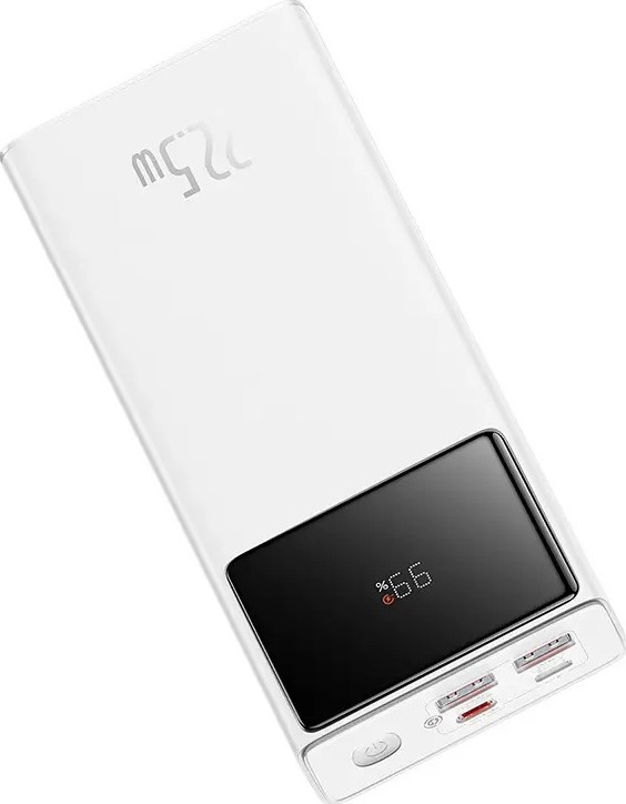Портативный внешний аккумулятор Baseus Star-Lord 20000mAh, 22.5W - White (PPXJ080002) фото