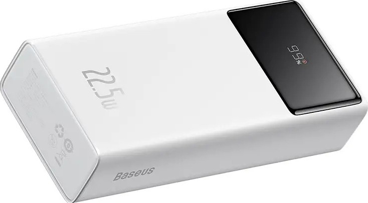 Портативный внешний аккумулятор Baseus Star-Lord 20000mAh, 22.5W - White (PPXJ080002) фото