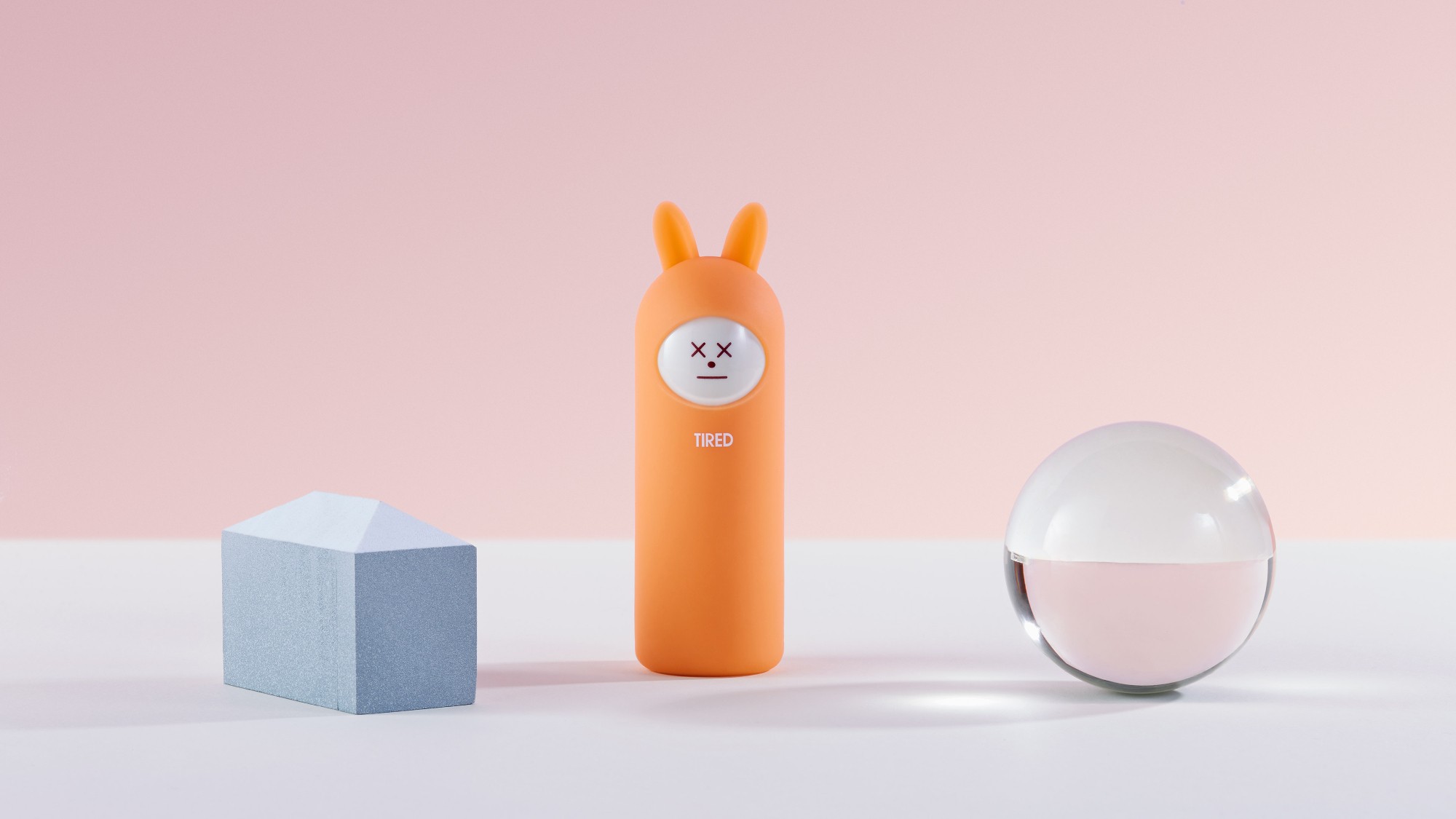 Пауэрбанк Rombica NEO Rabbit Tired, 5000mAh - Orange (NR-004T) фото