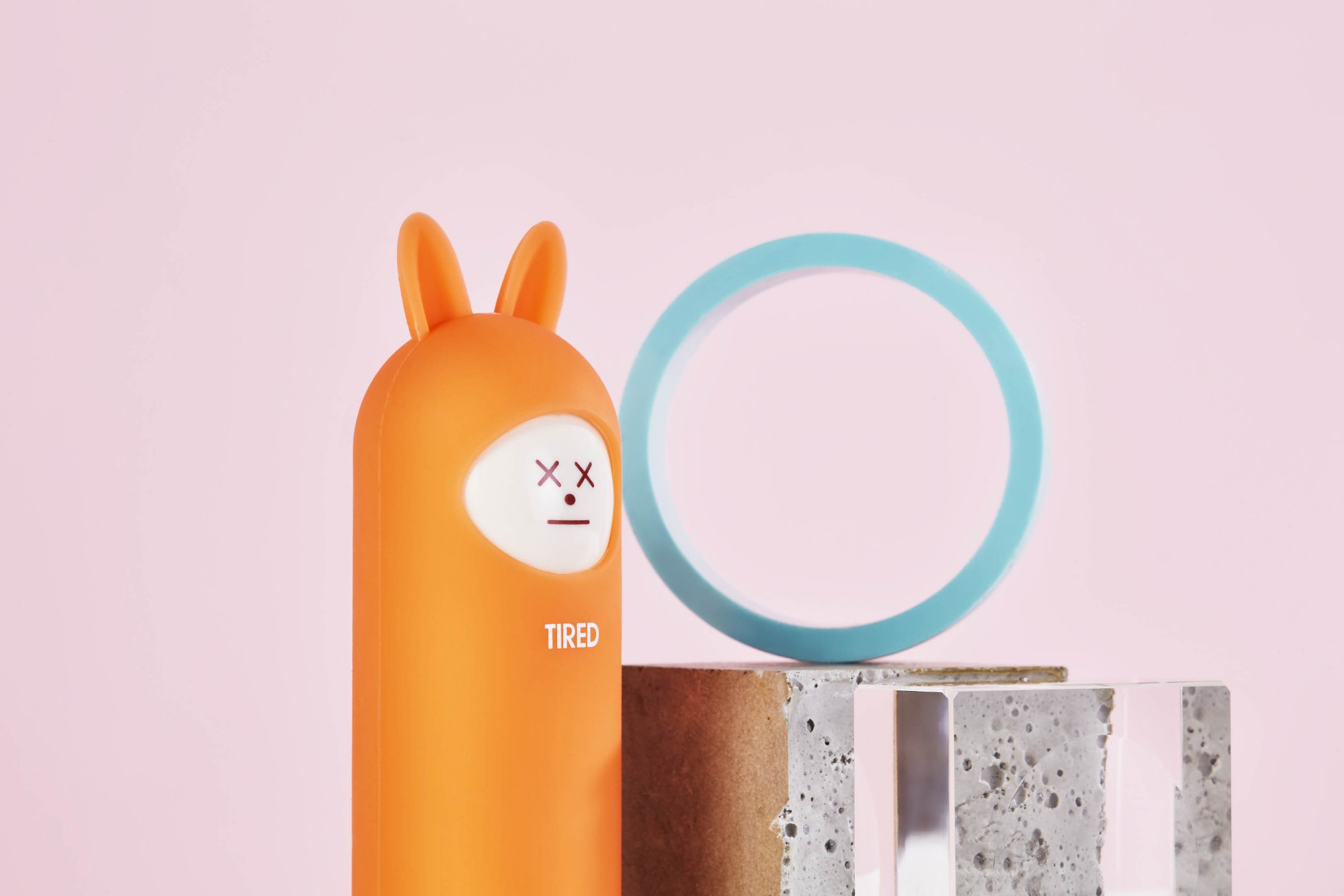 Пауэрбанк Rombica NEO Rabbit Tired, 5000mAh - Orange (NR-004T) фото