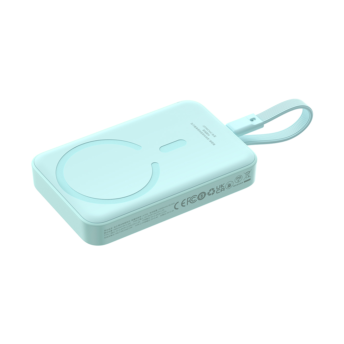 Портативный внешний аккумулятор Baseus Magnetic Mini, 10000mAh 30W - Blue (P1002210B333-00) фото