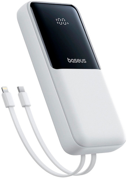Портативный внешний аккумулятор Baseus Lipow, 20000mAh 22.5W - White (P10079102213-00) фото