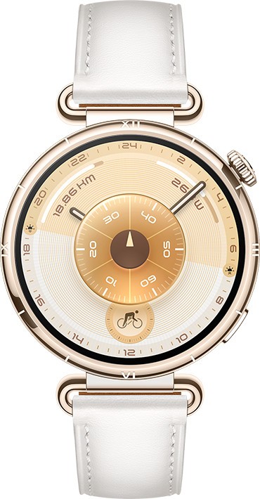 Смарт часы Huawei Watch GT 6 KSU-B19 41mm, White Composite Leather Strap (55020FVV) фото