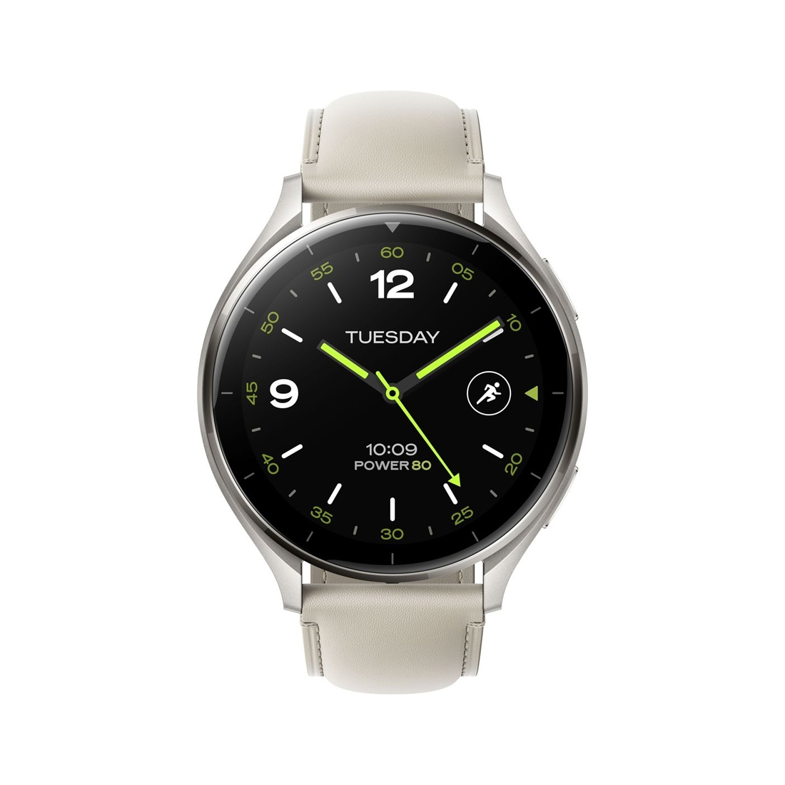 Смарт часы Xiaomi Watch 2 Titan Gray Case With White Leather Strap (M2320W1) фото