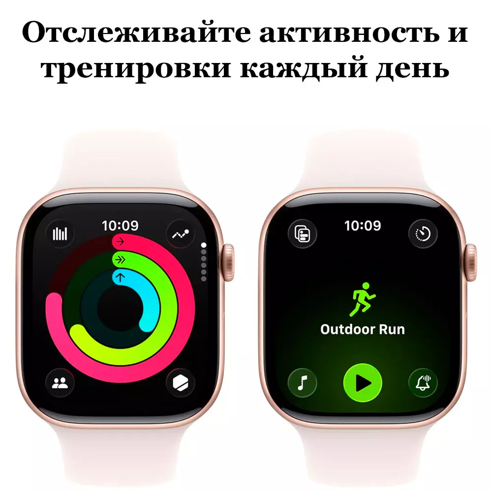 Смарт часы Apple Watch Series 11 GPS 46mm Space Grey Aluminium Case with Black Sport Band - M/L (MEV44RK/A) фото