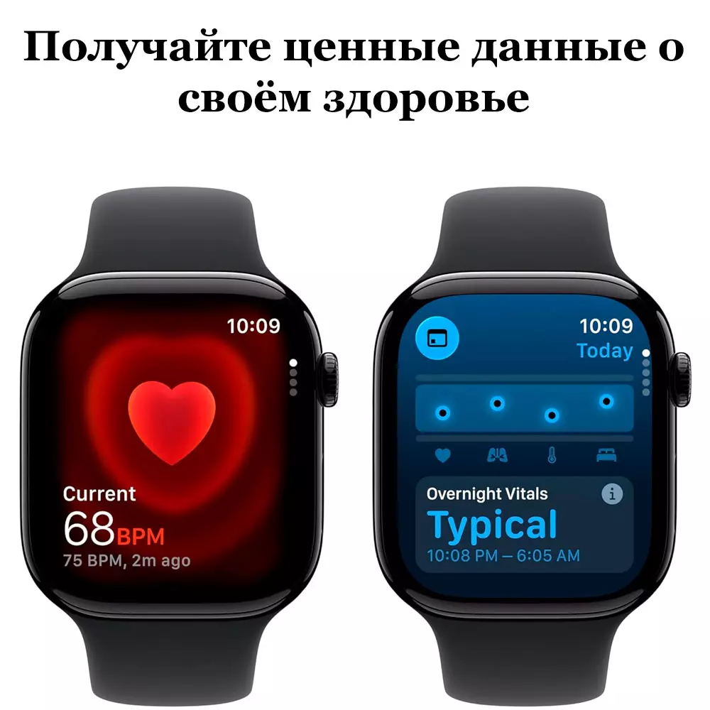 Смарт часы Apple Watch Series 11 GPS 46mm Silver Aluminium Case with Purple Fog Sport Band - S/M (MEV94RK/A) фото