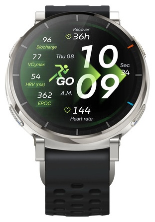Смарт часы Amazfit Active 3 Premium Apex Silver (A2559) фото
