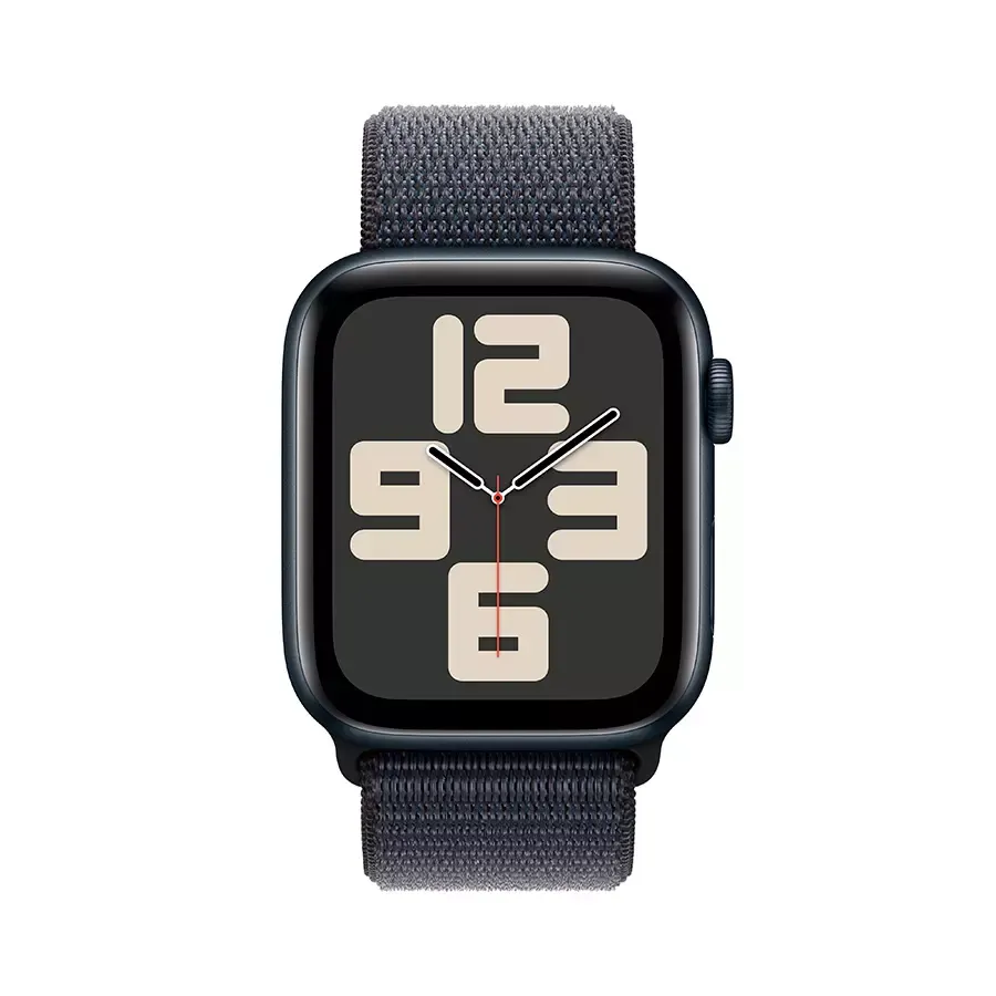 Apple Watch SE GPS 44mm Midnight Aluminium Case with Ink Sport Loop (MXEP3QI/A) фото