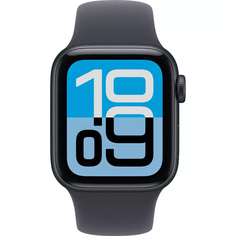 Смарт часы Apple Watch SE 3 GPS 40mm, Midnight Aluminium Case with Midnight Sport Band - M/L MEHC4RK/ (MEHC4RK) (MEHC4RK/A) фото