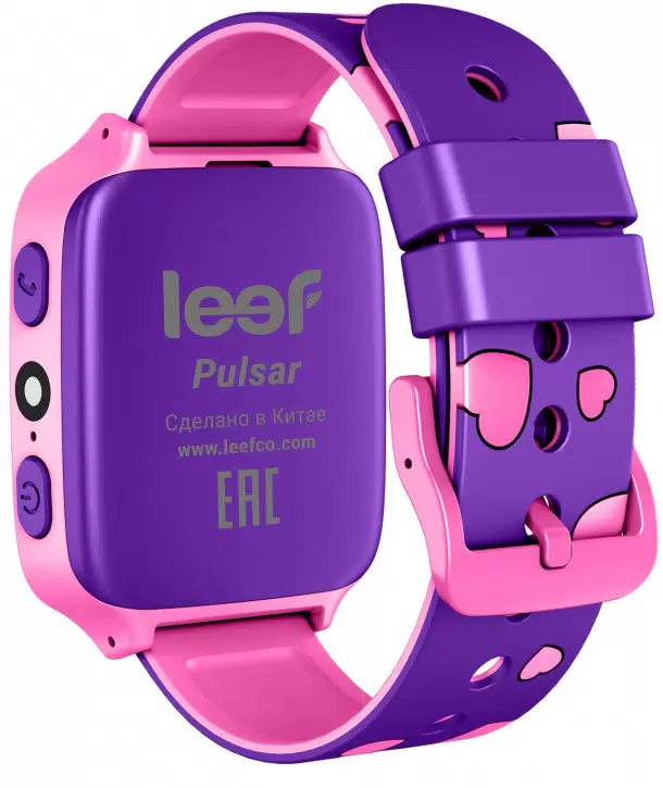 Смарт-часы Leef Pulsar, Pink-Violet (KSW-020-UP) фото