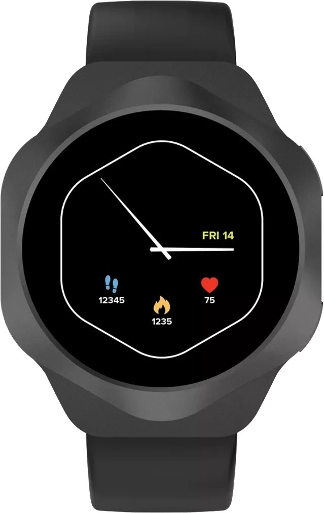 Смарт часы Canyon Hexagon 88 BT-CALL Black (CNS-SW88BB) фото