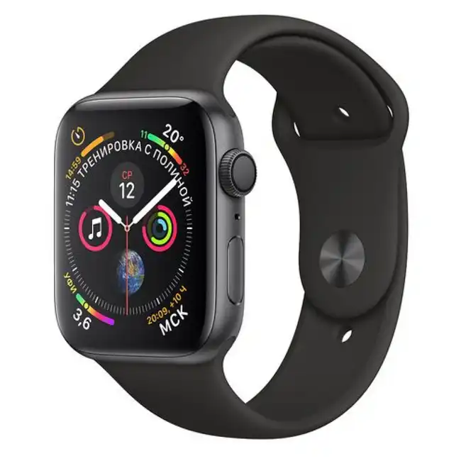 Смарт-часы Apple Watch Series 4, 44mm, Space Gray-Black (MU6D2GK) фото