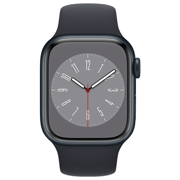Смарт-часы Apple Watch Series 8, 41mm, 32GB ROM, Midnight (MNP53GK) фото